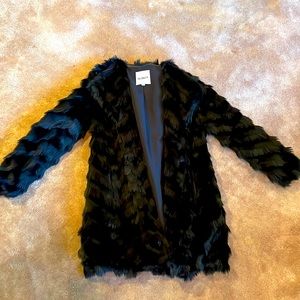 BB Dakota Black Fur Coat (worn once)